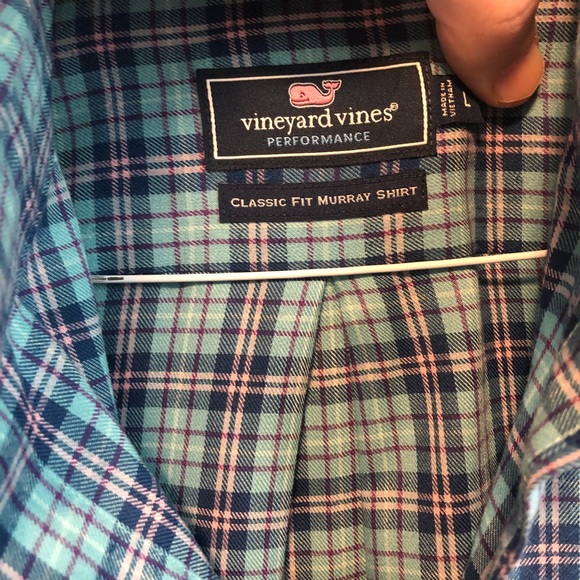 Vineyard Vines Performance Plaid Flannel - Picture 4 of 5